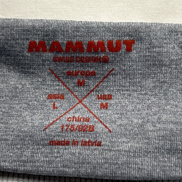 Mammut Aconcagua Light Midlayer Jacket Gray Size MD NWOT - Picture 4 of 5